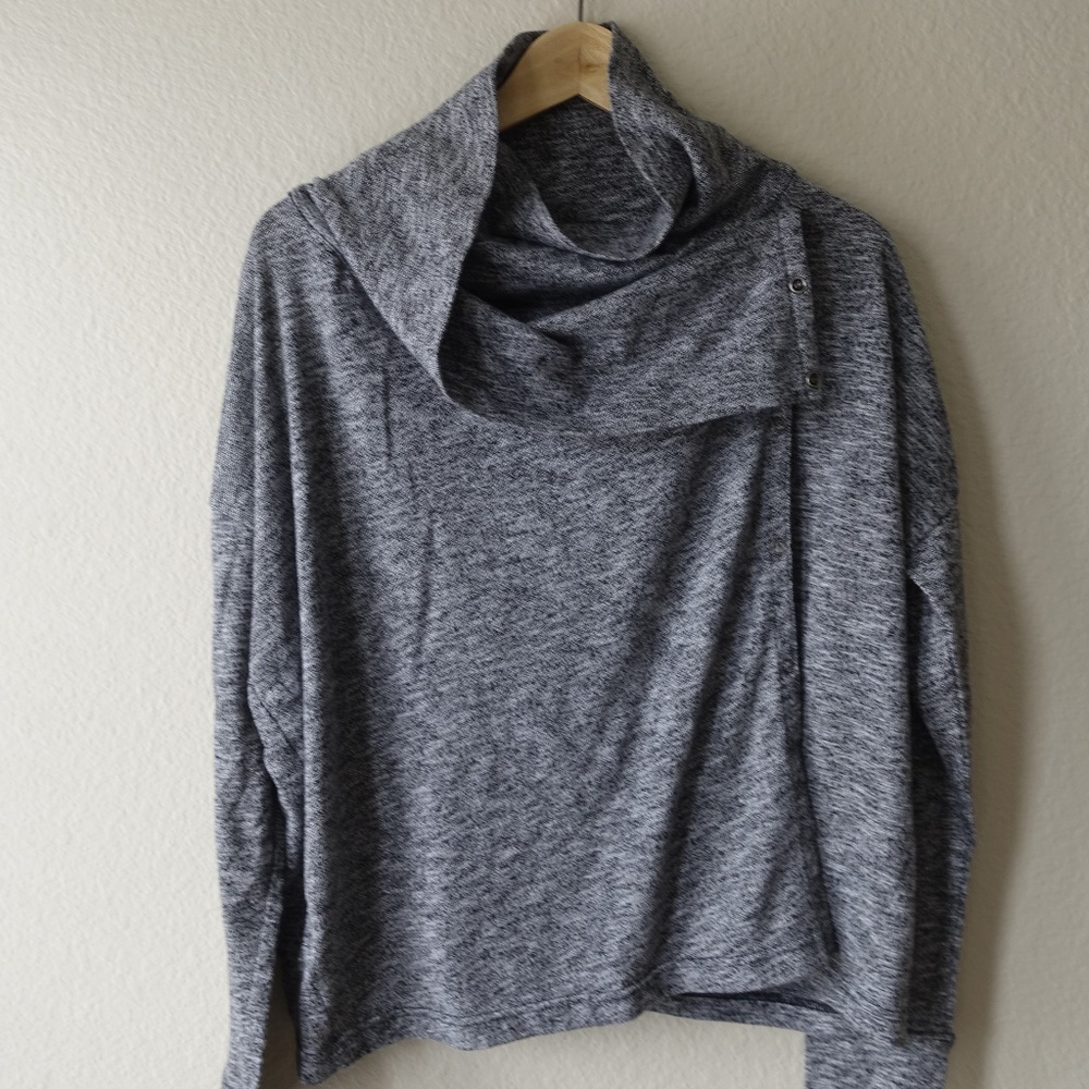 EDDIE BAUER 7 DAYS 7 WAYS CARDIGAN - GRAY